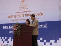 Đ/C Nguyễn Đắc Vinh- Bí thư Trung ương Đoàn TNCS HCM phát biểu tại buổi lễ - Ảnh: Chinhphu.vn